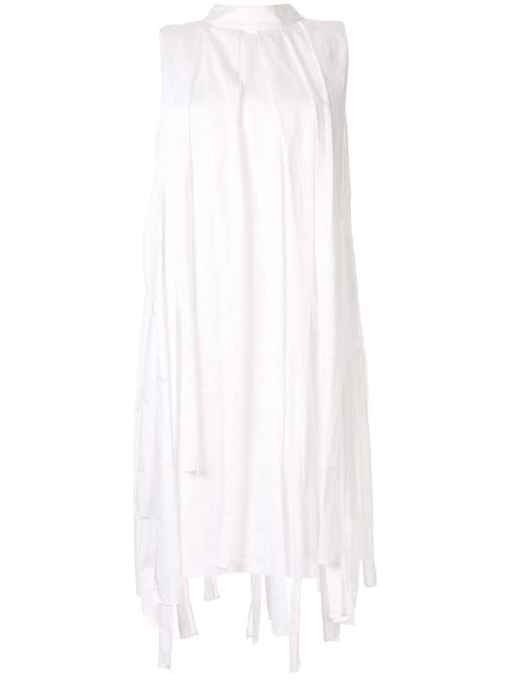 Symetria Elevate Short Dress - White