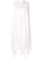 Symetria Elevate Short Dress - White