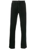 Massimo Alba Corduroy Straight-leg Trousers - Grey