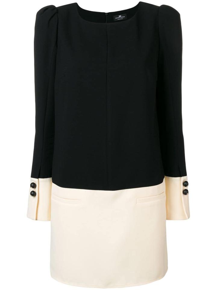 Elisabetta Franchi Two-tone Dress - Black