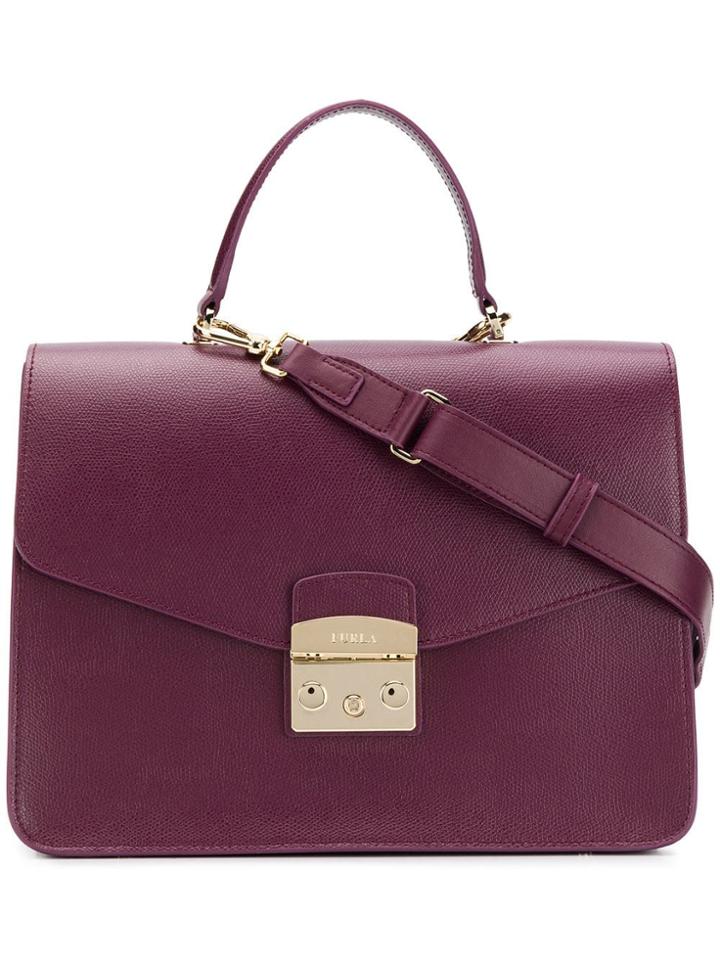 Furla Metropolis Tote - Purple
