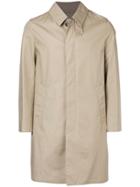 Mackintosh Fawn Cotton Storm System 3/4 Coat Gm-001bs - Neutrals