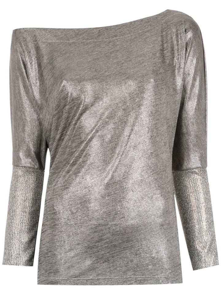 Tufi Duek Long Sleeved Top - Metallic