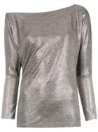 Tufi Duek Long Sleeved Top - Metallic