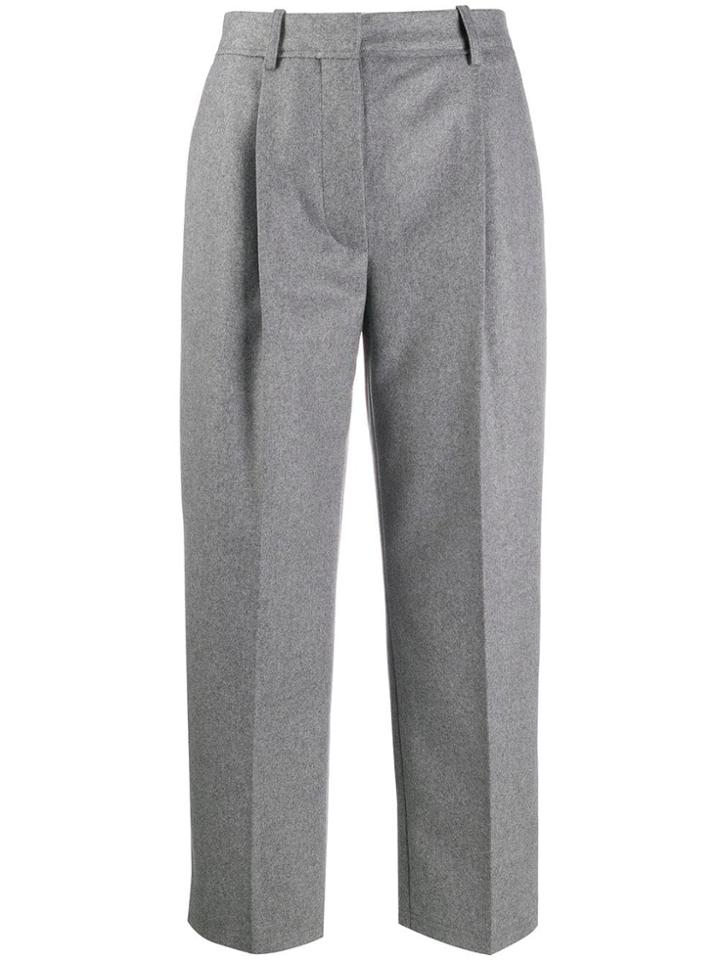 Acne Studios Tailored Cropped Trousers - Grey