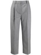Acne Studios Tailored Cropped Trousers - Grey