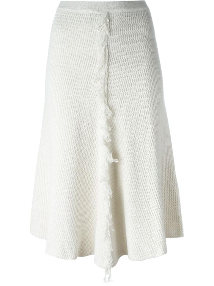 By Malene Birger Adunio Skirt, Women's, Size: S, White, Cotton