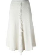 By Malene Birger Adunio Skirt, Women's, Size: S, White, Cotton