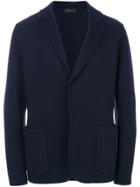 Prada Single Breasted Blazer - Blue