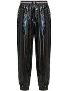 Versace Holographic Track Trousers - Black