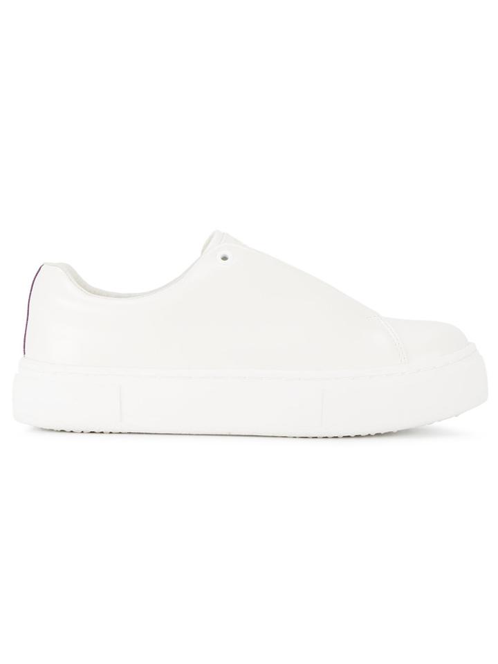 Eytys White Leather Doja Sneakers