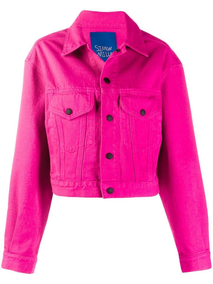 Simon Miller Classic Trucker Jacket - Pink