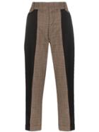 Rentrayage Split Personality Straight-leg Trousers - Black