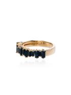 Suzanne Kalan 18kt Yellow Gold Eternity Sapphire Ring - Blue