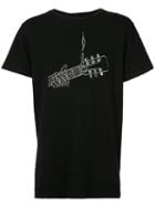 Amiri - Graphic Print T-shirt - Men - Cotton - L, Black, Cotton
