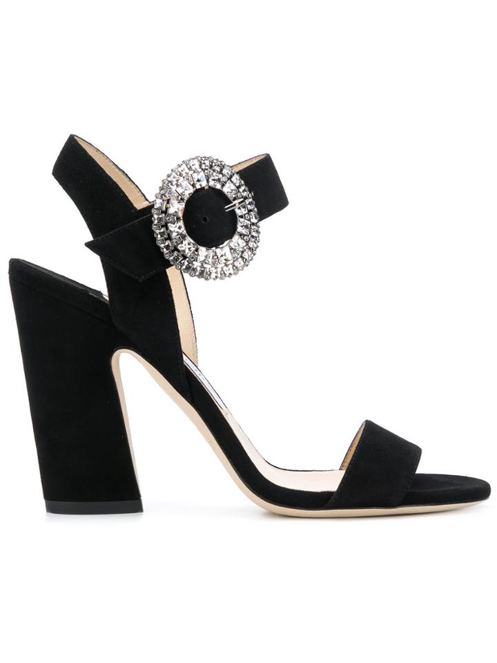 Jimmy Choo Mischa 100 Sandals - Black