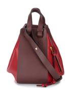 Loewe Hammock Two-toned Bag - Red