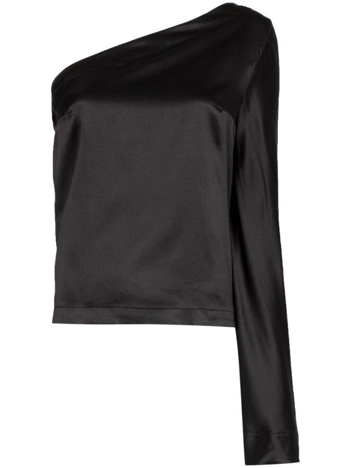 Taller Marmo Formentera One-shoulder Blouse - Black