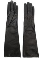 Ermanno Scervino Long Gloves - Black
