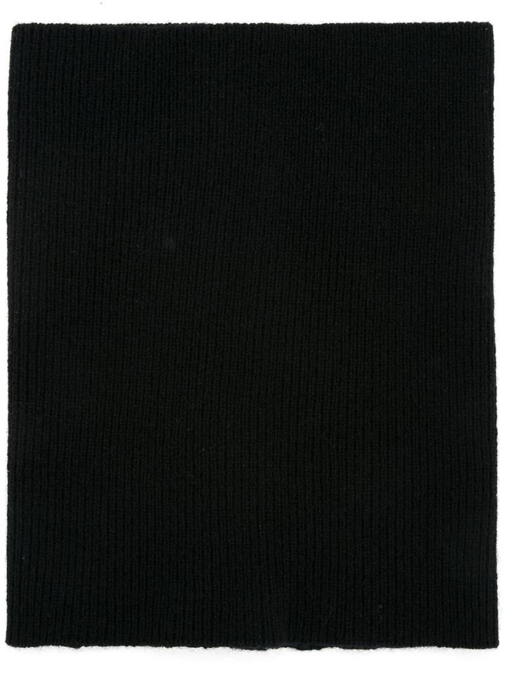 Kitx - High Neckpiece - Women - Cashmere - One Size, Black, Cashmere