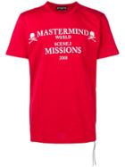 Mastermind Japan Printed T-shirt - Red