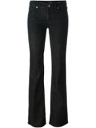 Armani Jeans Classic Flared Jeans, Women's, Size: 28, Black, Cotton/spandex/elastane