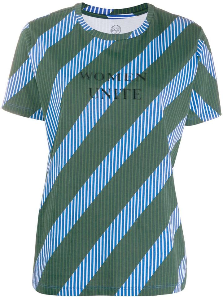 Tory Burch Women Unite T-shirt - Blue