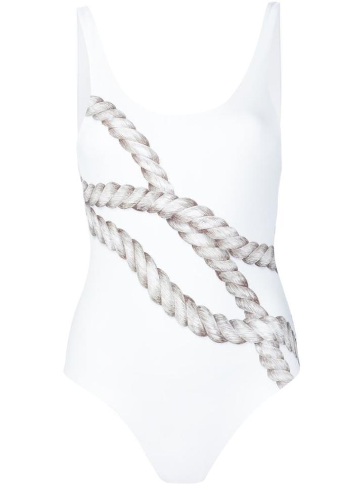 Onia Kelly Swimsuit, Women's, Size: M, White, Nylon/spandex/elastane