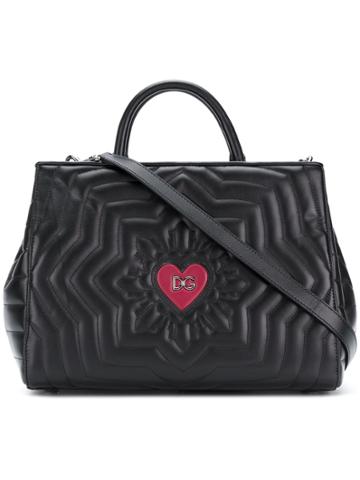 Dolce & Gabbana Quilted Millennial Tote - Black
