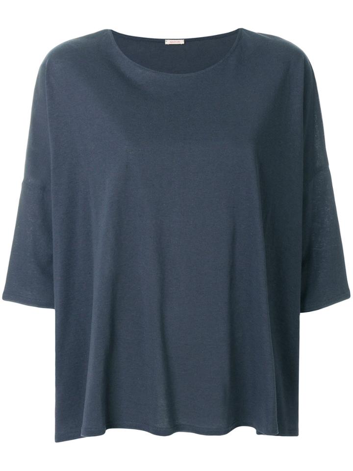 Apuntob Drop Shoulder T-shirt - Grey