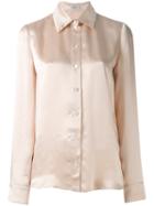 Lanvin - Silky Shirt - Women - Acetate - 36, Nude/neutrals, Acetate