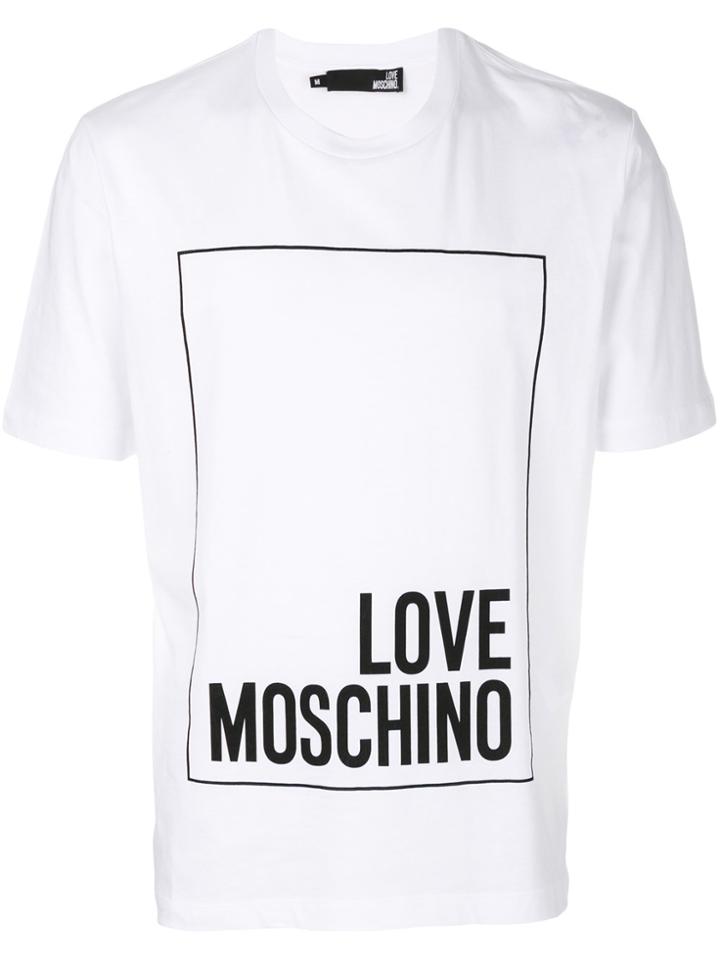 Love Moschino Logo T-shirt - White
