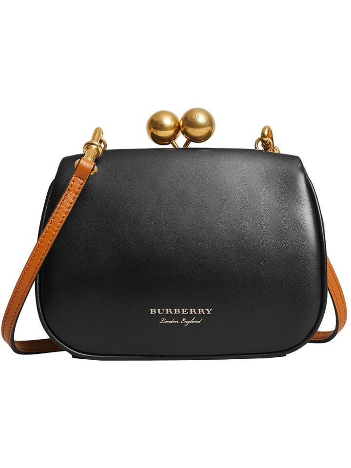 Burberry Small Frame Clutch Bag - Black