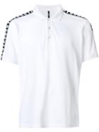 Versus - Logo Polo Shirt - Men - Cotton/polyamide/polyester/spandex/elastane - Xl, White, Cotton/polyamide/polyester/spandex/elastane