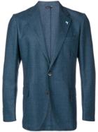 Tombolini Classic Single-breasted Blazer - Blue