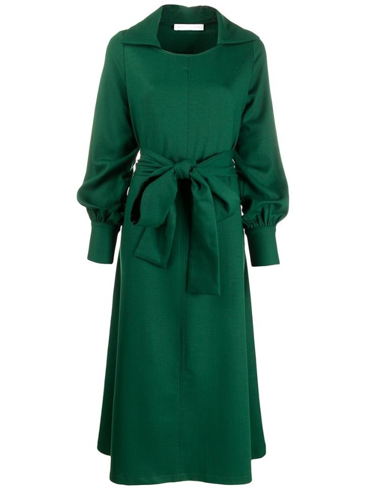 Société Anonyme Belted Maxi Dress - Green