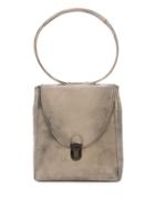 Cherevichkiotvichki Mini Rectangular Lock Bag - Grey