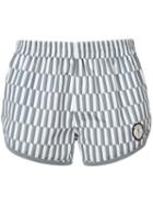 Katama - Striped Shorts - Men - Polyester - 32, Brown, Polyester