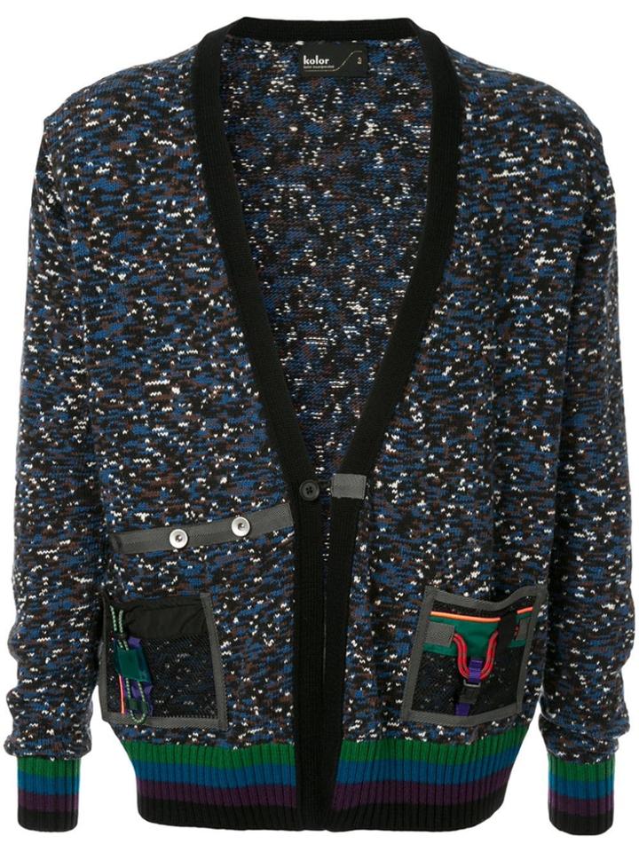 Kolor Knitted Cardigan - Multicolour