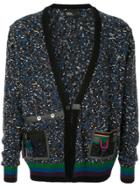 Kolor Knitted Cardigan - Multicolour