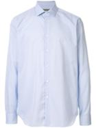Corneliani Checked Shirt - Blue