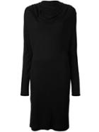Lutz Huelle Cowl Neck Dress, Women's, Size: Small, Black, Viscose/silk
