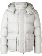 Moncler Padded Hooded Jacket - Neutrals