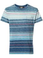 Rrl Striped T-shirt - Blue