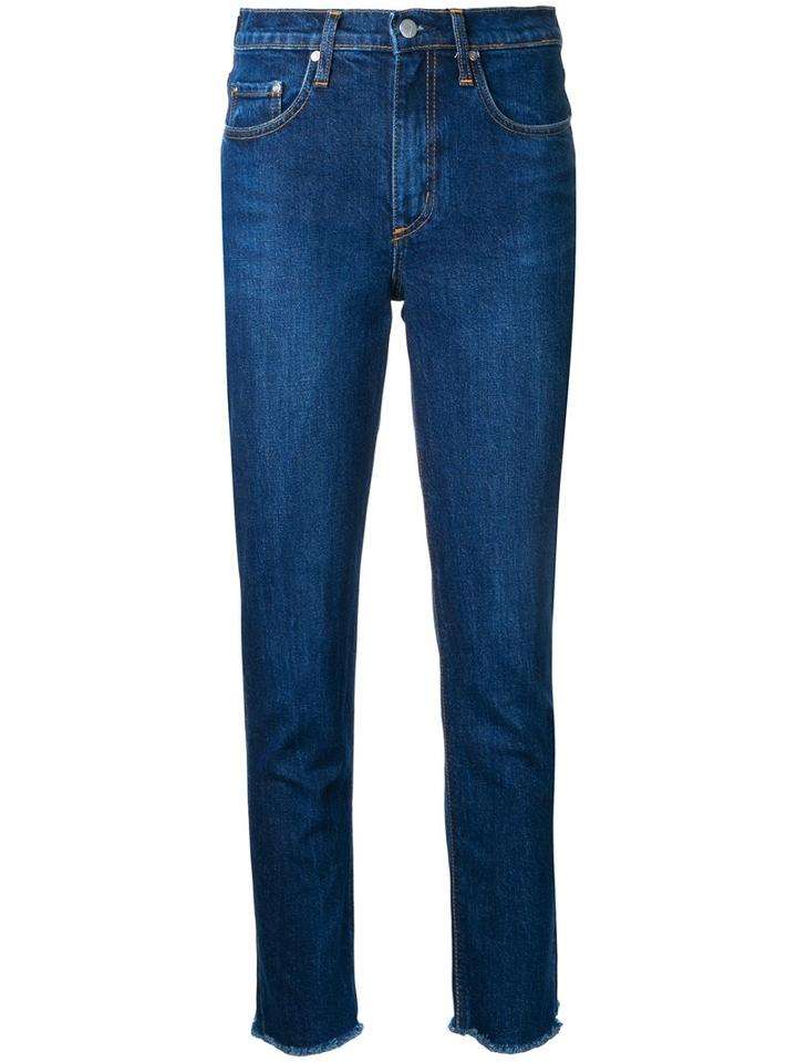 Nobody Denim - True Jean Ankle Revived - Women - Cotton/elastodiene - 24, Blue, Cotton/elastodiene