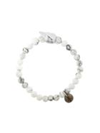 Eleventy Beads Charm Bracelet - White