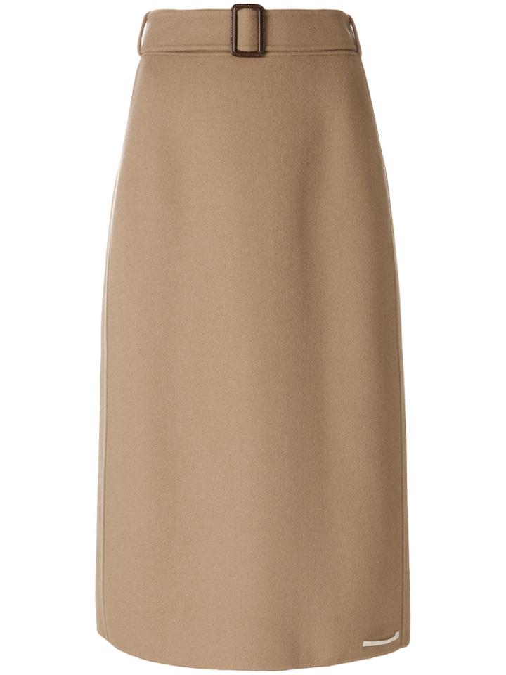 's Max Mara Midi Skirt - Brown