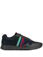 Ps Paul Smith Stripe Logo Sneakers - 79 - Black