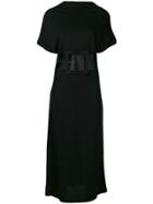 Maison Margiela Wide Belted Midi Dress - Black