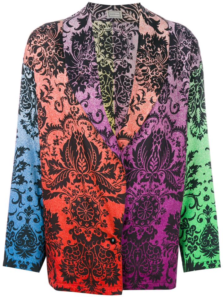 Versace Vintage Update Unstructured Jacket - Multicolour